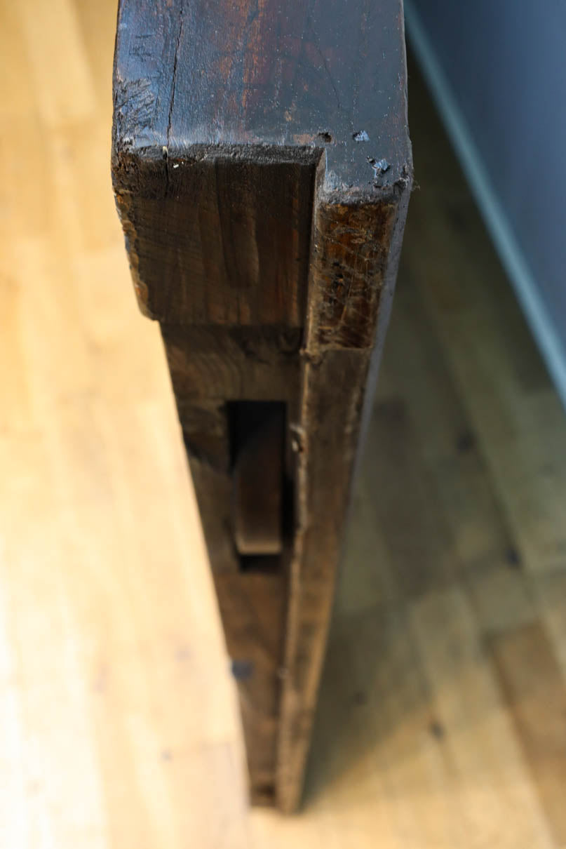 幅1235 高さ2015　風格溢れる見事な総欅能登蔵戸　G2519