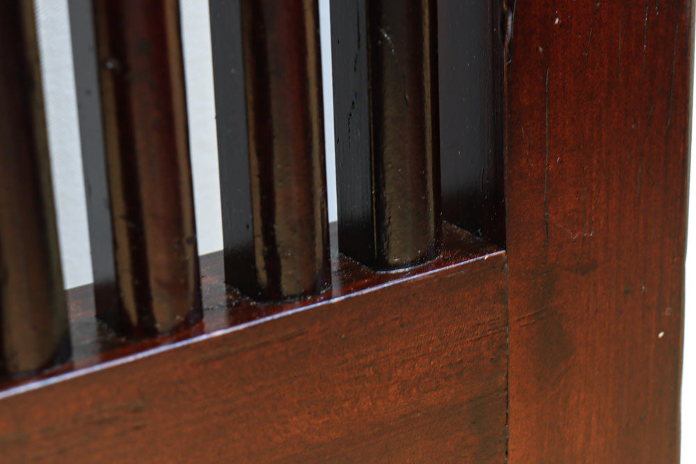 幅1200ミリ 三つ重ね松葉金具で格調ある格子庄内蔵戸　G2522