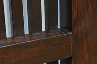 幅1200ミリ 三つ重ね松葉金具で格調ある格子庄内蔵戸　G2522