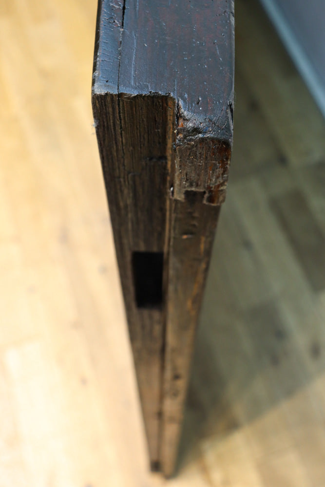 幅1200ミリ 三つ重ね松葉金具で格調ある格子庄内蔵戸　G2522