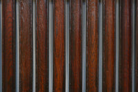 幅1342ミリ　丸面格子づくりの貫録溢れる総欅能登格子蔵戸　G2523