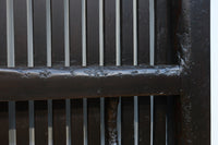 幅1136ミリ　時代を経た風合いを纏った貫録溢れる格子蔵戸　G2527