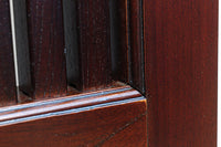 稀少幅960ミリ　スリム幅!! 時代を重ねた風格の気品漂う総けやき金沢格子蔵戸　G2529