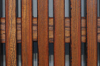 稀少幅960ミリ　スリム幅!! 時代を重ねた風格の気品漂う総けやき金沢格子蔵戸　G2529