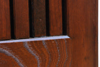 幅1195ミリ　うさぎ金具の可愛らしい表情に心和む気品ある大珍品総欅富山蔵戸　G2530