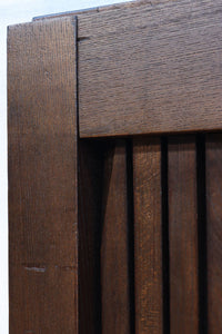 幅1195ミリ　うさぎ金具の可愛らしい表情に心和む気品ある大珍品総欅富山蔵戸　G2530