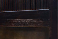 幅1150ミリ、高さ2010ミリ　時代を経た鉄素材が味わい深い総欅富山蔵戸　G2531