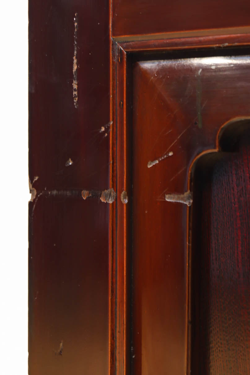 幅1050ミリ　開放感ある升格子の網入り越後蔵戸　G2532