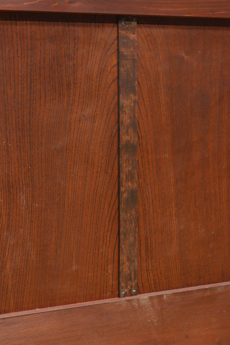 幅1050ミリ　開放感ある升格子の網入り越後蔵戸　G2532