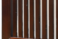 幅1068ミリ、高さ1952ミリ　縁起の良い大黒様の金具が印象的な格子蔵戸　G2534