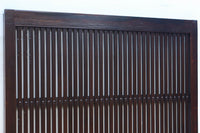 幅1068ミリ、高さ1952ミリ　縁起の良い大黒様の金具が印象的な格子蔵戸　G2534