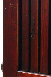 幅1093ミリ　赤みを帯びた色彩に巾着金具が味わいをもたらす総欅富山蔵戸　G2535