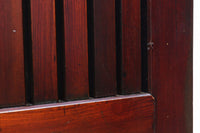 幅1093ミリ　赤みを帯びた色彩に巾着金具が味わいをもたらす総欅富山蔵戸　G2535