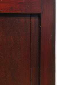 幅1093ミリ　赤みを帯びた色彩に巾着金具が味わいをもたらす総欅富山蔵戸　G2535