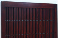 幅1093ミリ　赤みを帯びた色彩に巾着金具が味わいをもたらす総欅富山蔵戸　G2535