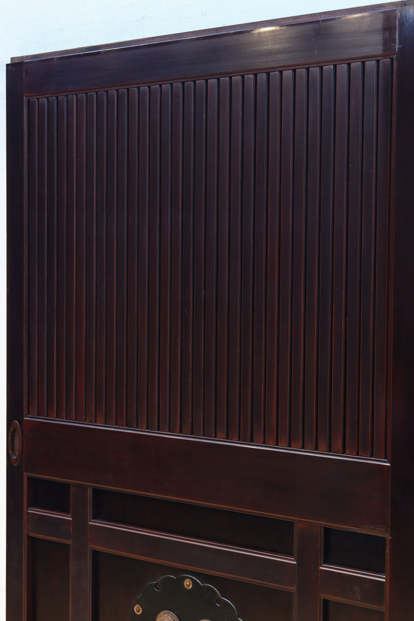 幅1090ミリ　漆の美しい風合いに包まれた富山蔵戸　G2536