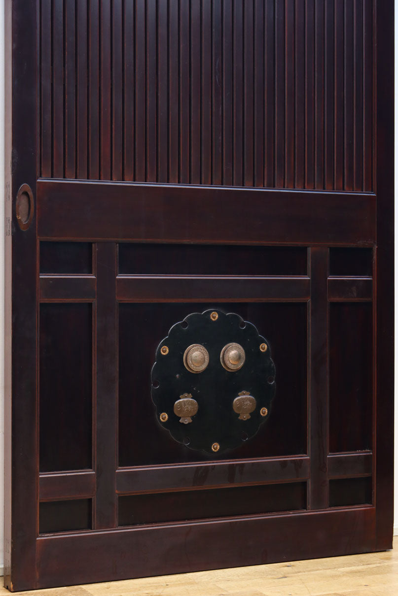 幅1090ミリ　漆の美しい風合いに包まれた富山蔵戸　G2536