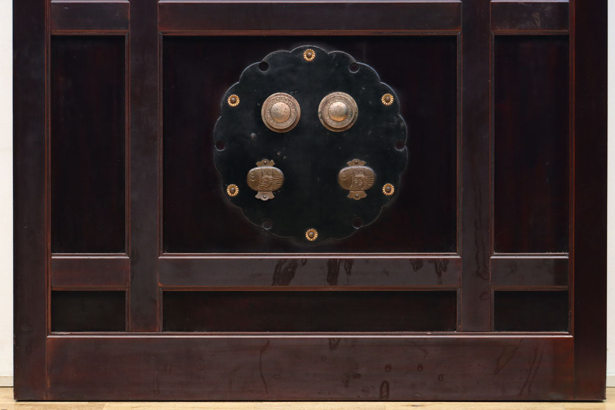 幅1090ミリ　漆の美しい風合いに包まれた富山蔵戸　G2536