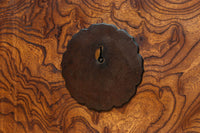 幅1155ミリ!! 上質なけやき材の質感が引き立つ迫力の杢目使いの総欅富山蔵戸　G2537