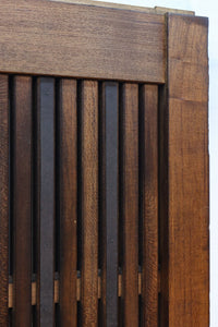 幅1155ミリ!! 上質なけやき材の質感が引き立つ迫力の杢目使いの総欅富山蔵戸　G2537