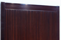 1238ミリ　上品な漆の色艶に装飾金具が輝きを放つ絢爛豪華富山蔵戸　G2540