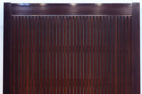 1238ミリ　上品な漆の色艶に装飾金具が輝きを放つ絢爛豪華富山蔵戸　G2540