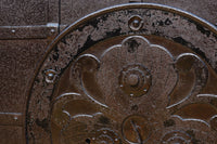 幅1178ミリ高さ2015ミリ！！　鉄金具を多用した重厚感溢れる総欅富山蔵戸　G2541