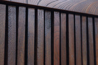 幅1178ミリ高さ2015ミリ！！　鉄金具を多用した重厚感溢れる総欅富山蔵戸　G2541