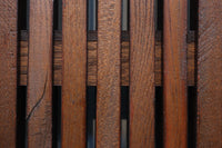 幅1178ミリ高さ2015ミリ！！　鉄金具を多用した重厚感溢れる総欅富山蔵戸　G2541