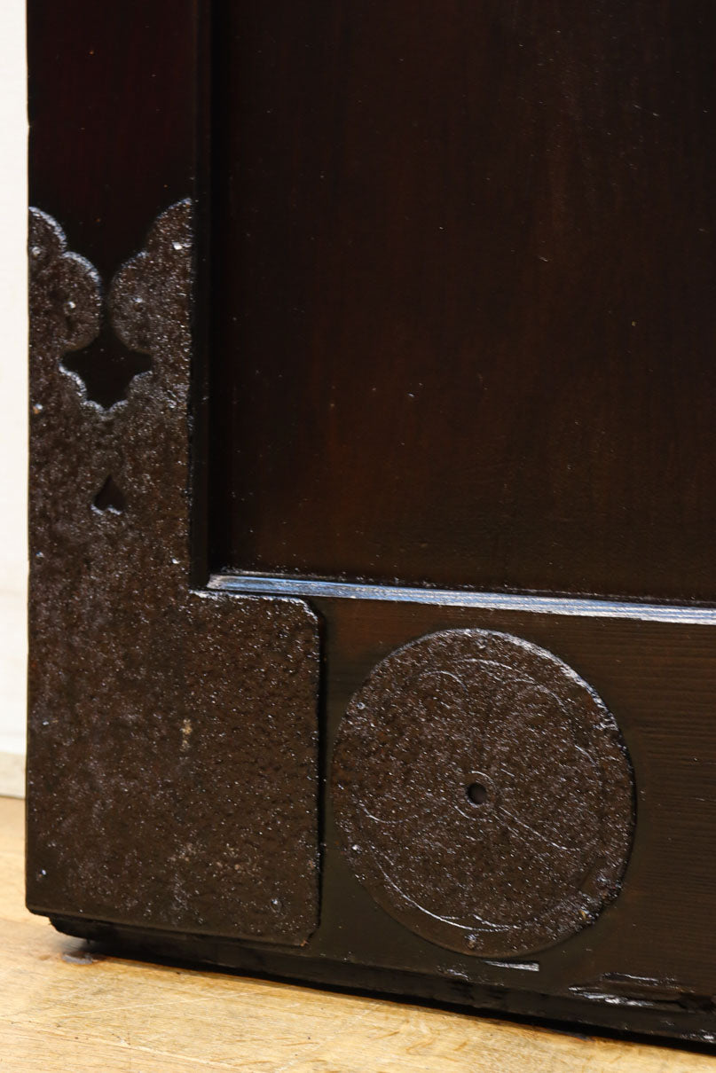 幅1352 高さ2000ミリ 深みのある色彩で貫禄溢れる味わい深い重厚な富山蔵戸　G2542