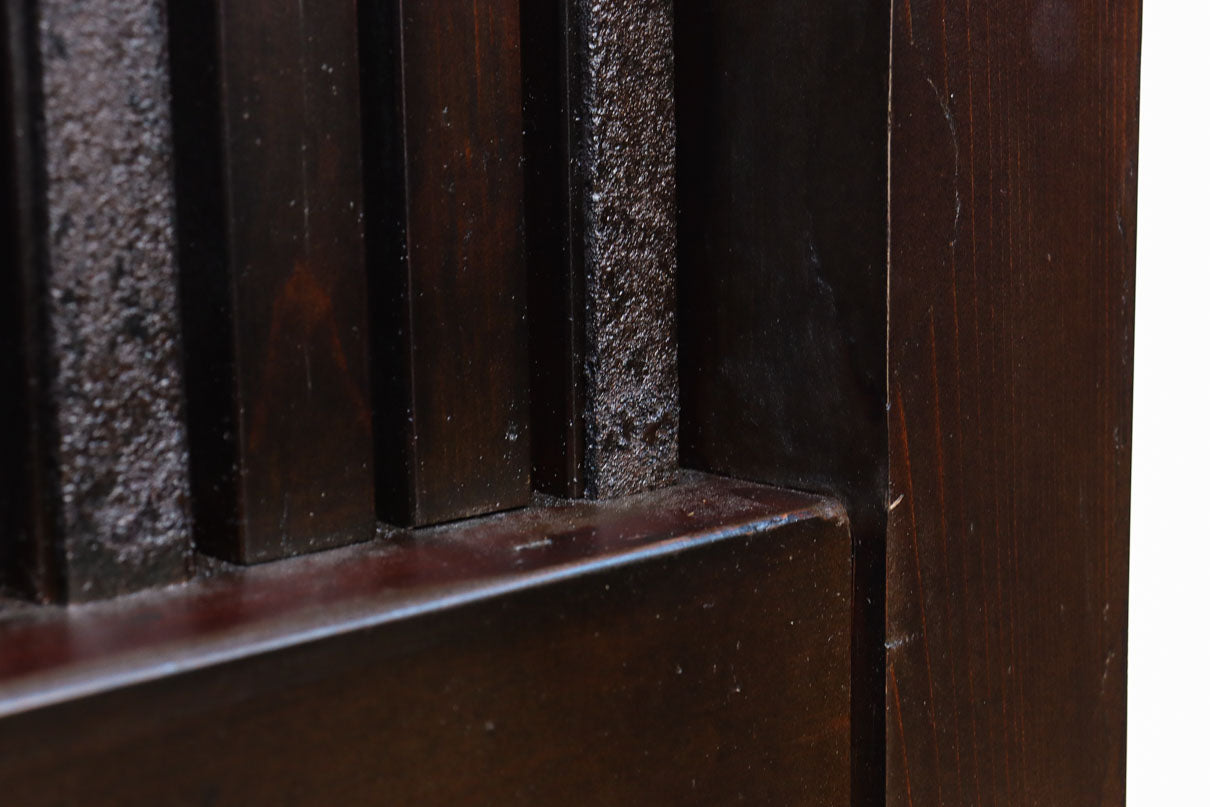 幅1352 高さ2000ミリ 深みのある色彩で貫禄溢れる味わい深い重厚な富山蔵戸　G2542