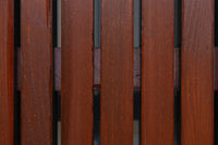 1026ミリ　上品な色艶に見事な真鍮製の巾着金具が佇む格子造りの富山蔵戸　G2543