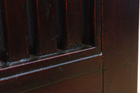 幅1075ミリ　優雅な光沢を放つ格子づくりの味わい深い蔵戸　G2547