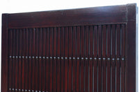 幅1075ミリ　優雅な光沢を放つ格子づくりの味わい深い蔵戸　G2547