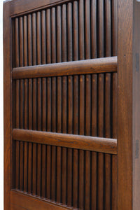 幅781ミリ　スリム幅!! 丸面格子が美しい眺めを見せる蔵戸　G2549