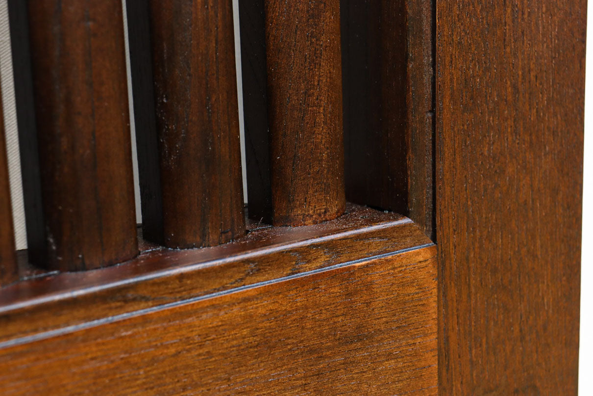 幅781ミリ　スリム幅!! 丸面格子が美しい眺めを見せる蔵戸　G2549