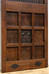 幅781ミリ　スリム幅!! 丸面格子が美しい眺めを見せる蔵戸　G2549