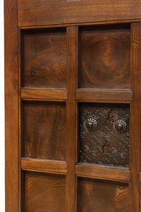 幅781ミリ　スリム幅!! 丸面格子が美しい眺めを見せる蔵戸　G2549