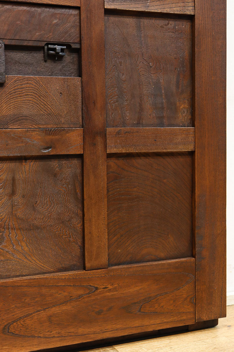 幅781ミリ　スリム幅!! 丸面格子が美しい眺めを見せる蔵戸　G2549