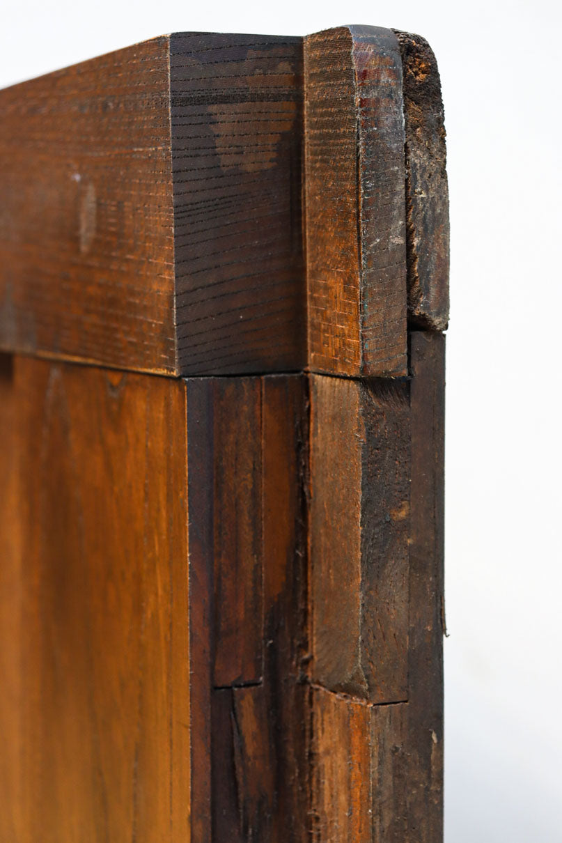 幅781ミリ　スリム幅!! 丸面格子が美しい眺めを見せる蔵戸　G2549