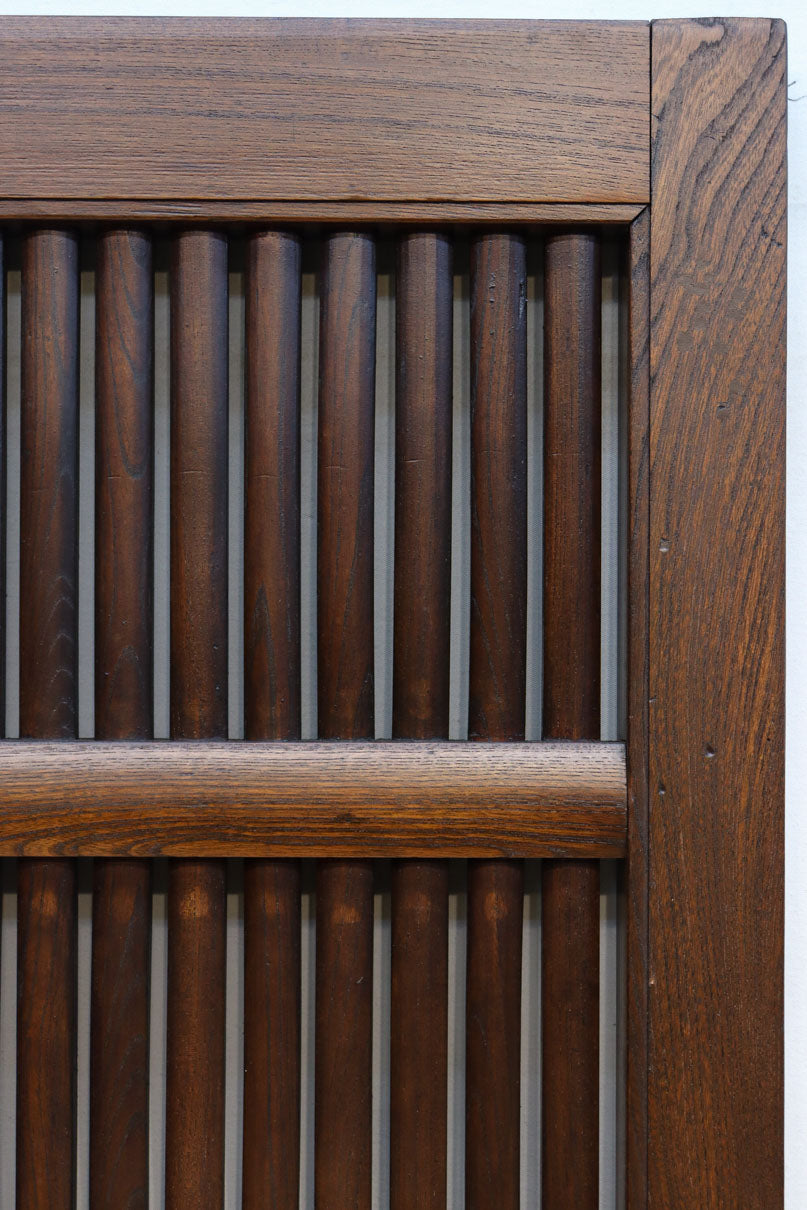 幅781ミリ　スリム幅!! 丸面格子が美しい眺めを見せる蔵戸　G2549