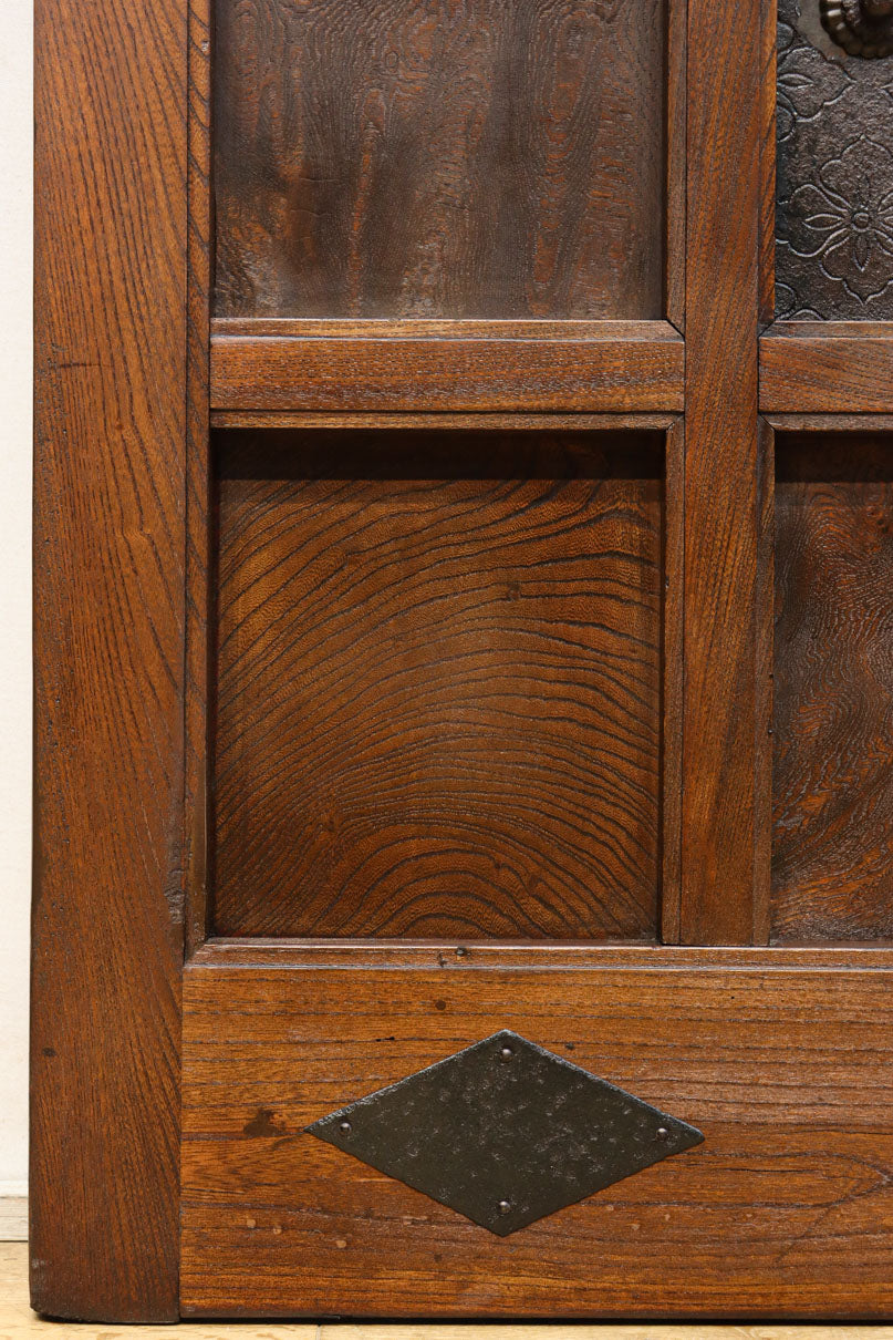 幅781ミリ　スリム幅!! 丸面格子が美しい眺めを見せる蔵戸　G2549