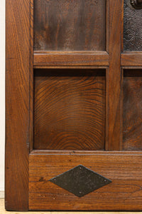 幅781ミリ　スリム幅!! 丸面格子が美しい眺めを見せる蔵戸　G2549