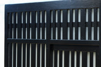 1058ミリ　堅牢な格子づくりで和の趣きある格子くぐり戸(裏面アクリル入り)　G2551