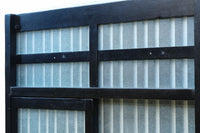 1058ミリ　堅牢な格子づくりで和の趣きある格子くぐり戸(裏面アクリル入り)　G2551