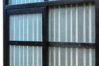 1058ミリ　堅牢な格子づくりで和の趣きある格子くぐり戸(裏面アクリル入り)　G2551