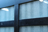 1058ミリ　堅牢な格子づくりで和の趣きある格子くぐり戸(裏面アクリル入り)　G2551