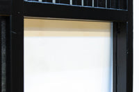 1058ミリ　堅牢な格子づくりで和の趣きある格子くぐり戸(裏面アクリル入り)　G2551