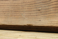 幅1218ミリ　穏やかな木地色の枯れ具合が味わい深い総欅格子蔵戸　G2552