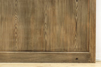 幅1112ミリ　平格子の様な面持ちある堅牢な作りの蔵戸　G2553